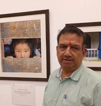 Mr. C. S. Ojha speaks about Milind Sathe's solo photography show at Nehru Centre, Worli, Mumbai (August 2016)
