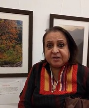 Neeta Shete speaks about Milind Sathe's solo photography show at Nehru Centre, Worli, Mumbai (August 2016)