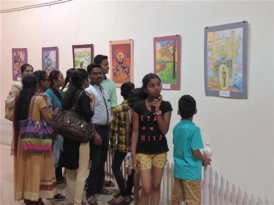 Russian Children's Paintings Exhibition at Nehru Centre, Mumbai November 2016 - 9
