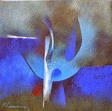 Untitled, painting by Bhawana Choudhary, Acrylic on Canvas, 12 x 12  inches 