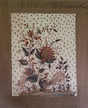 Tree of Life - 23, Painting by Praveena Mahicha, Natural Dyes on Cotton , 36 x 30 inches