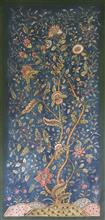 Tree of Life - 37, Painting by Praveena Mahicha, Natural Dyes on Cotton, 52 x 24 inches
