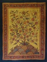 Tree of Life - 43, Painting by Praveena Mahicha, Natural Dyes on Silk, 70 x 50 inches