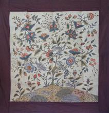 Tree of Life - 45, Painting by Praveena Mahicha, Natural Dyes on Silk, 40 x 40 inches