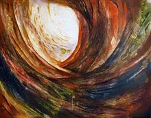 Profound, painting by Anuj Malhotra, Mixed Media on Canvas, 36 x 45 inches