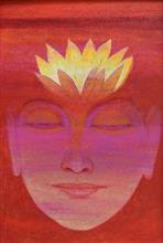 Untitled - 8, painting by Kishor Randiwe, Oil on Canvas, 35.5 x 23.5 inches