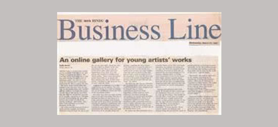 An Online Gallery,The Hindu, Business Line