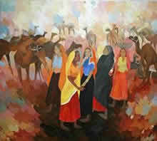 Rajasthan - In stock painting