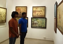 Guests at Indiaart Gallery