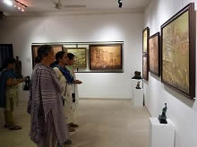 Guests at Indiaart Gallery