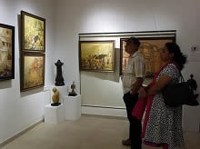 Guests at Indiaart Gallery