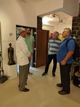 Conversation with the guests from Israel