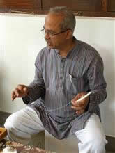 Picture from Hand Spinning Demonstration at Indiaart Gallery - 5