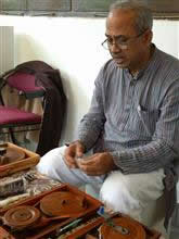 Picture from Hand Spinning Demonstration at Indiaart Gallery - 2