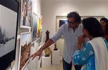 Guests at Indiaart Gallery