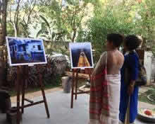Guests at Indiaart Gallery