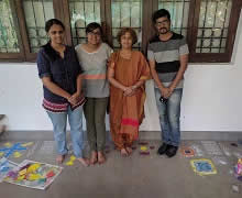 Prajakta Panshikar, Alice Agarwal, Sandhya Mahajan, Rahul Narawane at Indiaart Gallery