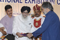 Arvind Patel receiving National Award from Shri. Surjit Singh Barnala