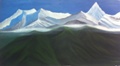 Demside Pokhara, painting by Urmila Nagle, Oil on Canvas, 36 X 20 Demside Pokhara, painting by Urmila Nagle, Oil on Canvas, 36 X 20