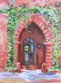 Mahabaleshwar Club Entrance, Paintings by Chitra Vaidya, Mixed media on Paper, 14 X 10 Mahabaleshwar Club Entrance, Paintings by Chitra Vaidya, Mixed media on Paper, 14 X 10