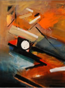 Soul's Colors in Sunset Years, Exhibition of Paintings by Mandke