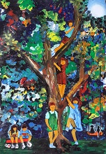 painting by Alisha Raghav