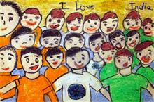 painting by Ahan Singh