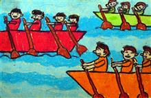 painting by Ishan Singh