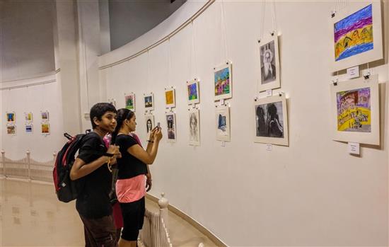  Francisca family at Khula Aasmaan exhibition