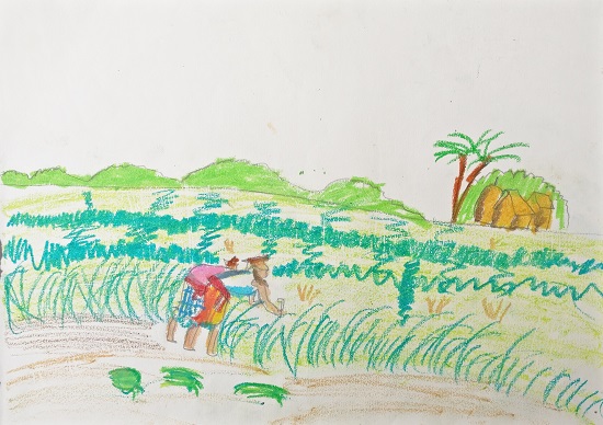 painting by Indraneel Ramkrishna Naik (8 years)