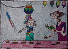 painting by Ishita Mayur Patil