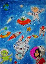 painting by Anurag Bhattacharjee 