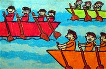 painting by Ishan Singh