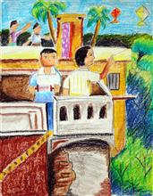 painting by Nilesh Harendra Mishra