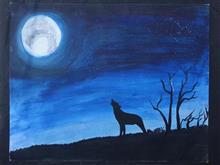 painting by Mahroonisha