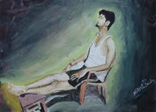 painting by Nitish Pandey