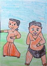 painting by Prathamesh Nikam