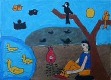 painting by Rohit D Sahani