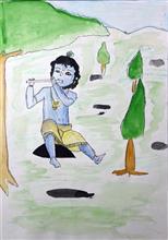 painting by Sahil Nagvekar