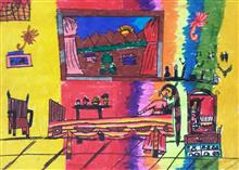 painting by Sheza Ahmed