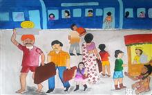 painting by Sunita Bhakar