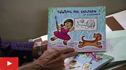 शि. द. फडणीस त्यांच्या मुलांसाठीच्या पुस्तकाबद्दल बोलताना (इंग्रजी)