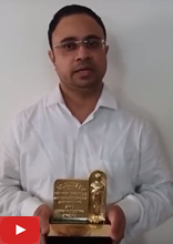 विकास साठे त्यांना मिळालेल्या ऑस्कर पुरस्कार विषयी बोलताना वैज्ञानिक व तांत्रिक पुरस्कार