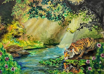 painting by Shraddha Virkar