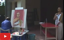 पोर्ट्रेट पेंटिंग विडिओ - सुहास बहुलकर द्वारा पोर्ट्रेट पेंटिंग प्रात्यक्षिक - भाग ३