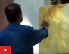 जॉन फर्नांडीस पेंटिंग व्हिडिओ -  पेंटिंग प्रात्यक्षिक ची झलक