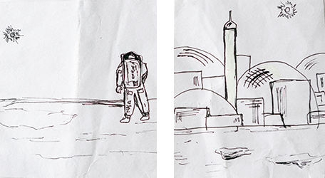 Sketch by Devangi Chaudhari