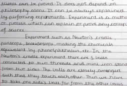 Essay by Sahil Nagvekar, Mukul Madhav Vidyalaya, Ratnagiri