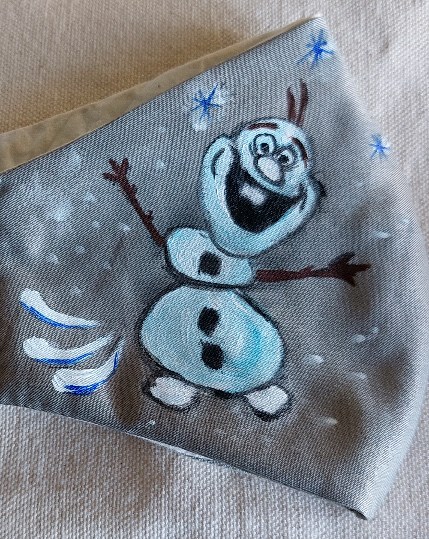 Olaf, painting by Varsha Shukla