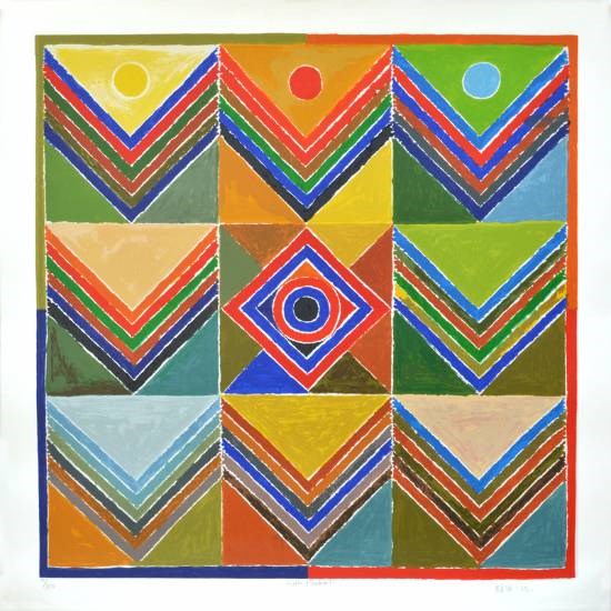 Kriti Prakriti, painting by S H Raza